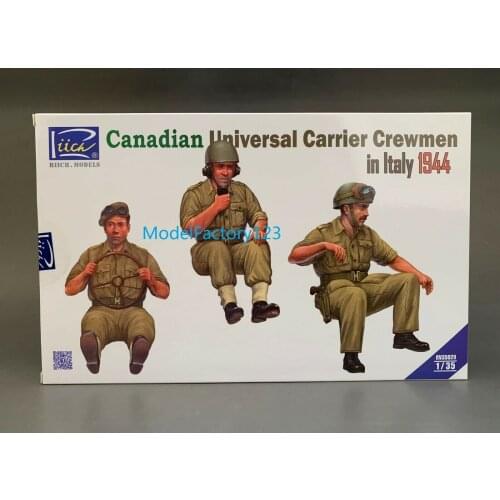 Riich Models RV35029 1/35 Canadian Universal Carrier Crewmen In Italy 1944