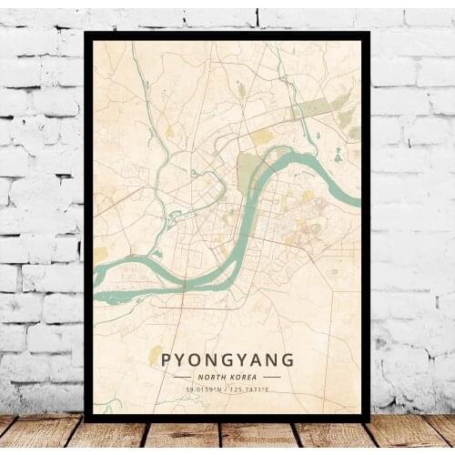 Pyongyang North Korea Poster