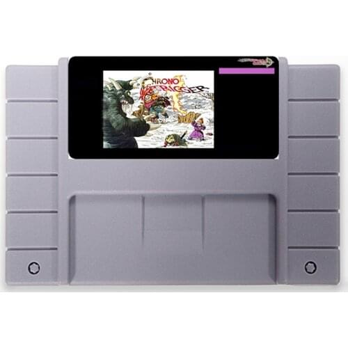 Save File Chrono Trigger USA Version 16 bit Big 46 pins Gray Game Card For NTSC Game Player