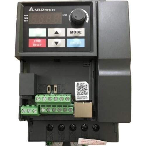 Delta inverter VFD-EL 0.2-3.7KW VFD022EL43A 2.2KW460V VFD022EL43A VFD007EL21A VFD037EL43A VFD015EL43A