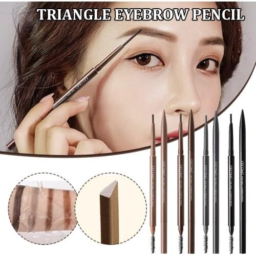 Ultra Fine Triangles Eyebrow Pencil Precise Brow Definer Long Lasting Waterproof Eye Brow Makeup Tool SK88