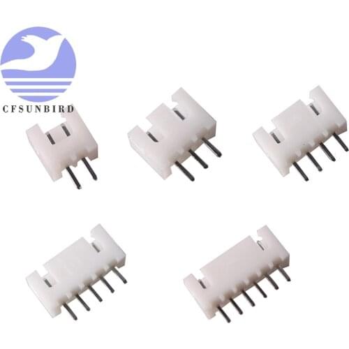 XH 2.54mm Spacing Series Straight Needle Seat Jst Xh Connector White XH-2A XH-10A XH2.54-2P 10P 3P 4P 5P 6P 7P 8P 9P 12P 14P 15P