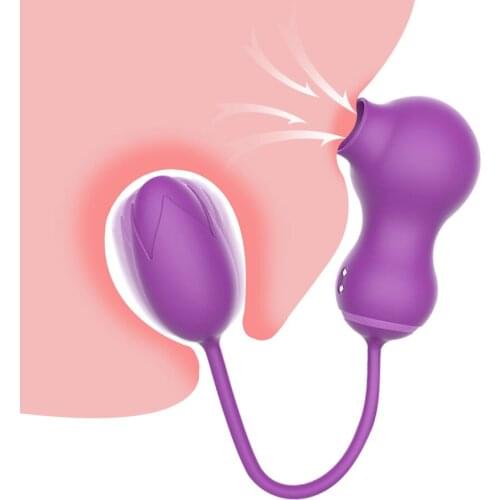 Tongue Licking Nipple Massager G-spot Vagina Stimulator Egg Vibrator Sex Shop Female Masturbation Tool Pussy Sex Toys for Woman