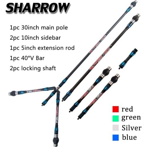 1Set PR633 Archery Compound Bow Stabilizer System Damping Balance Rod For Competition Stabilizer Shooting Hunting Accessories