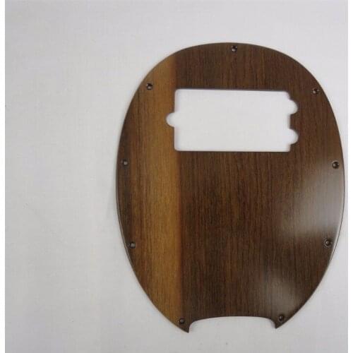 1pcs hand-made LAPACHO Pickguard for MM 4 String Bass Guitar #3526