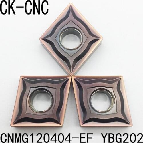 10pcs CNMG120404 / CNMG431 YBM251 -EF YBG202 for Stainless steel Blade Insert tools made in china