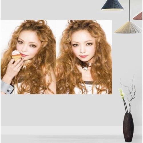 Custom Namie Amuro Anime Posters And Prints Wall Pictures For Living Room Modern Art Poster Home Wall Decor 20x30cm,27x40cm