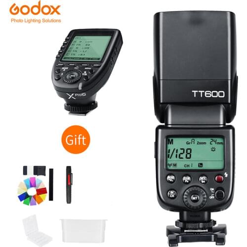 Godox TT600 2.4G Wireless GN60 Master/Slave Camera Flash Speedlite with Xpro Trigger for Canon Nikon Sony Pentax Olympus Fuji