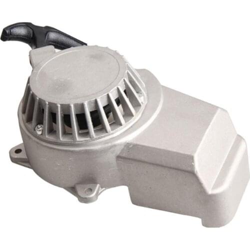 Motor Pull Starter Aluminum Pull Starter Start Mini Pocket Bikes ATVs Quad 49cc Mower Engines For Motorcycle
