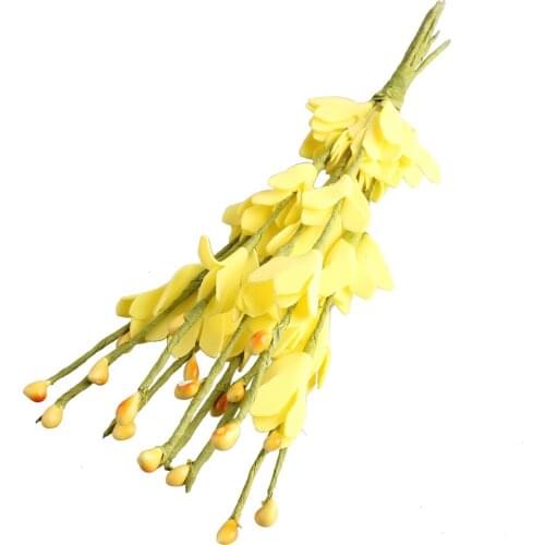 30 PCS Artificial Foam Flower Wedding Fake Flowers DIY Christmas Home Decoration for Scrapbook Craft Decor Accessories