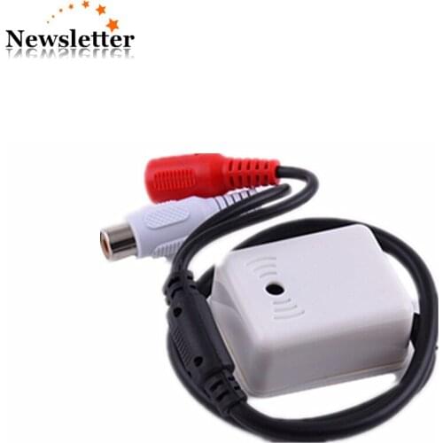 CCTV Camera voice pickup Microphone