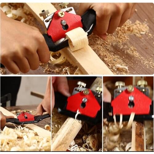 MOYOTEC 9"/215mm Adjustable Plane Spokeshave Woodworking Hand Planer Trimming Tools