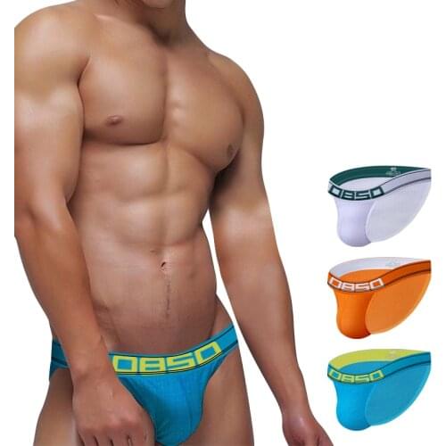Sexy New Men Underwear Cotton Briefs Man Underpants Mens Panties Gay Comfortable Mens Underware Low Waist Slip Hombre BS3133