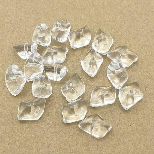 New arrival! 20x15mm 340pcs Clear Stone Shape Bead for Handmade Necklace Earring DIY Parts Jewelry Findings & Components