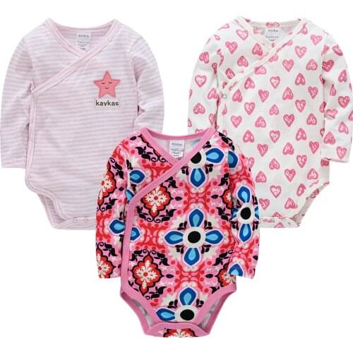 Cartoon Toddler Sleepsuit Baby Girl Pajamas 2 3 4PCS Newborn Boy Clothes Baby Girl Romper Infant Baby Jumpsuit Underwear Cotton