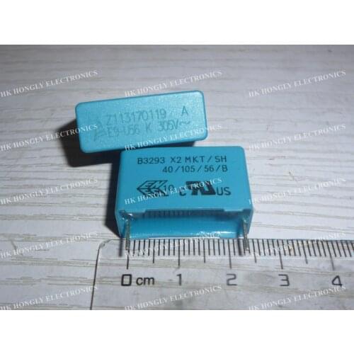 20PCS B3293 X2 MKT/SH U56 K 305V 0.56UF P=22.5mm A CASE MET FILM CAPACITOR
