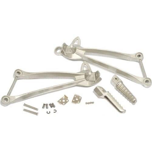 Motorcycle Footrests Rear Foot Pegs Pedals Rest Footrests For Kawasaki ZX10R 2008 2009 2010 2011