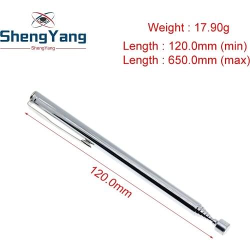 Mini Portable Telescopic Magnetic Magnet Pen Handy Tool Capacity For Picking Up Nut Bolt Extendable Pickup Rod Stick