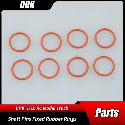 RC Cars Parts DHK 8382/8381/8384 Shaft Pins Fixed Rubber Rings 8381-732 Adapters Wheel Monster Truck Genuine Accessories