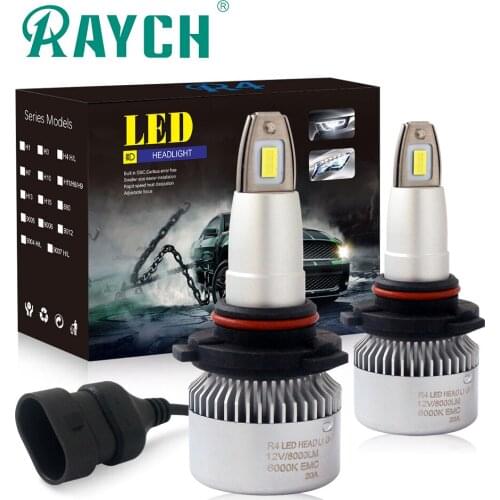 LED Mini CSP Headlight H4 Hi/Lo Beam H13 9004 9007 9003 H1 H7 LED HB1 HB2 HB3 HB4 H27 Led Lamps Car Bulb White Lamps for cars