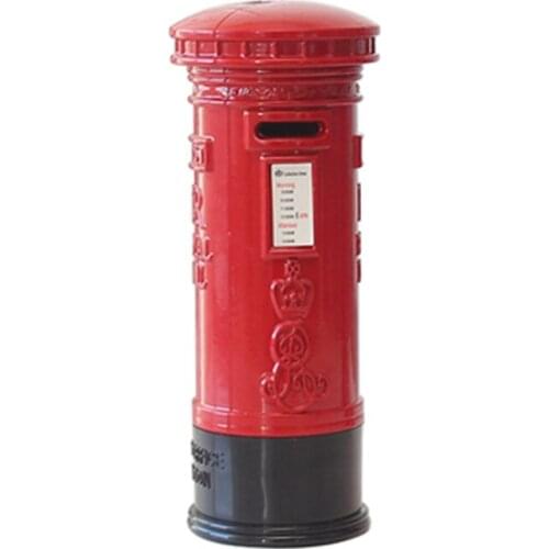 Vintage British Europe Bus Model Miniature Red Green Pencil Sharpener London Metal Retro Home Decoration Antique Children Toy