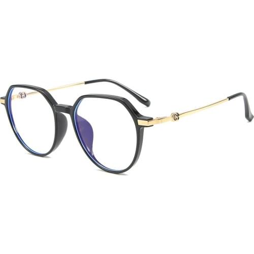 2021 Anti Blue Rays Eyeglasses Womens Blue Light Blocking Computer Glasses Female Plain Mirror Glasses Frame Eyewear