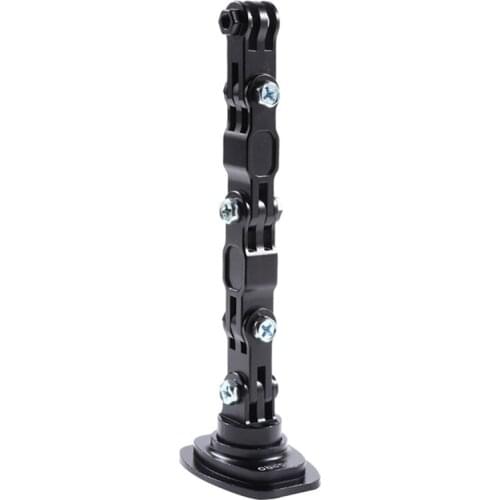 RUIGPRO Aluminum Extension Arm Helmet Mount Self Photo Mount for GoPro Hero Max 9 8 7 6 5 4 Action Camera Accessories