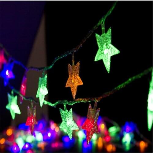 5M 28LED Star String Light Romantic Wedding Decoration Valentine Decor Happy Birthday Party Gift Bachelorette Party Favors