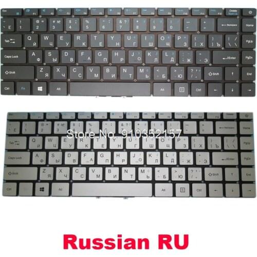 Laptop NO Backlit Keyboard For Teclast F7 Plus XK-HS105 MB3181004 XS-HS105 YMS-0177-B Russian RU Japanese JP NO Frame