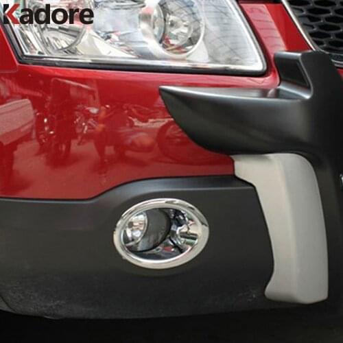 Fit For Nissan Qashqai Dualis 2007 2008 2009 2010 2011 2012 2013 ABS Chrome Front Head Fog Light Lamp Cover Trim Car Styling