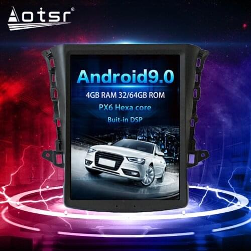 For Changan EADO Android Radio tape recorder 2016 - 2017 Car Multimedia Player Stereo head unit PX6 Tesla style GPS Navi No 2din