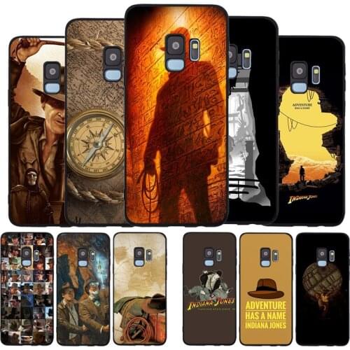 Adventures of Young Indiana Jones Black TPU Soft Phone Case For Samsung Galaxy S20 S10 S9 S8 Plus Lite NOTE 10 9 8 S7 EDGE