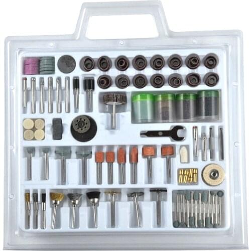 216PCS Dremel Accessories for Dremel Rotary Tool Accessory Set Fits for Dremel Drill Carving Grinding Polishing Accessories
