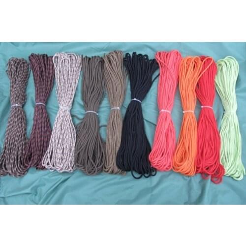 Outdoor Camping 550 LB 7 Core Paracords Military Regulation Ropes Life-saving Wind Rope Tent Pole cords