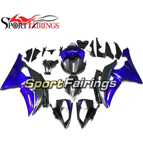 Motorcycle Frame for Yamaha YZF R6 2008 2009 10 11 12 13 2014 2015 2016 Fairings Body Kits ABS Plastic Cowls Motor Van Blue Grey