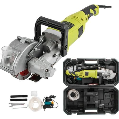 220V 4000W Electric Wall Chaser Groove Cutting Machine Wall Slotting Machine 33MM + 5PCS Blades