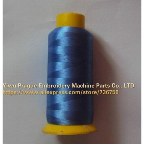 Embroidery Machine Spare Parts Accessories 100% Polyester Thread 4000 meters cone for Tajima Barudan SWF Happy China machines