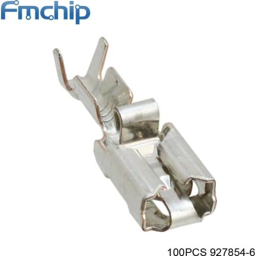 FMchip 100PCS 927854-6 CONN QC RCPT 13.5-17AWG 0.250