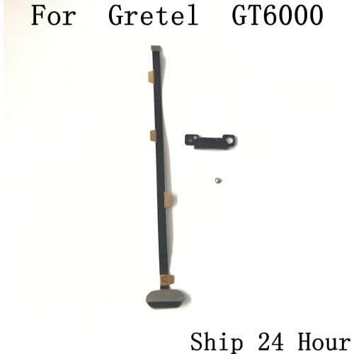 Gretel GT6000 Used Fingerprint Sensor Button With Flex Cable FPC For Gretel GT6000 Repair Fixing Part Replacement
