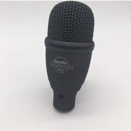 Original Superlux FK2 instrument pickup microphone bass drum mic for studio recording live stage recording