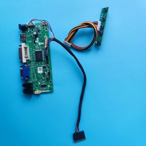For LP156WH2 15.6" Driver board VGA 1366X768 HDMI-compatible monitor Card LCD LED Controller kit LVDS Screen