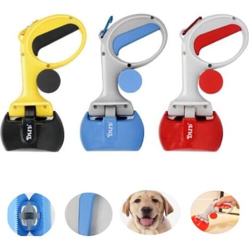 Dog Poop Scoop Clean Pet Waste Bags Toilet 2 In 1 Pick Up Holder Outdoor Waste Cleaning Tools Pet Pooper Scooper Pet Accessories