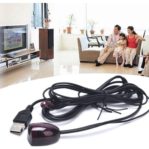 Practical USB Adapter Infrared IR Remote Extender Repeater Receiver Transmitter Applies to All Remote Control Devices