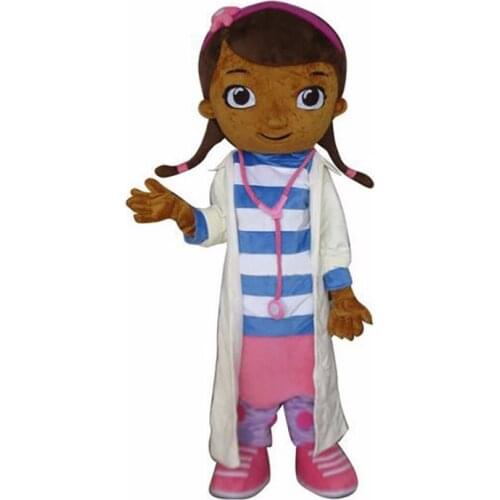High quality Doc McStuffins mascot costume McStuffins adult mascot costume Doc McStuffins mascot costume free shipping