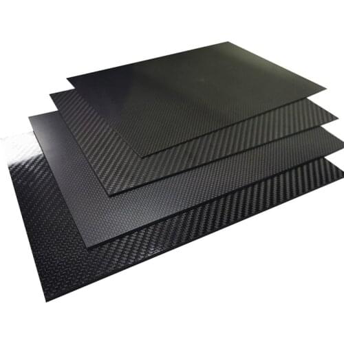 1pcs 500*500*1.5mm 3K pure carbon fiber board carbon fiber sheet