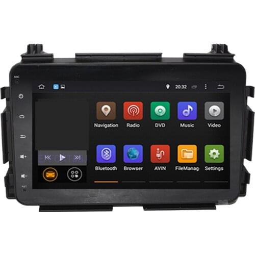8 Inch Car Radio Stereo Android 10.0 Car GPS Navigation For Honda Vezel HR-V 2013-2022 Multimedia Player Support Backup Camera