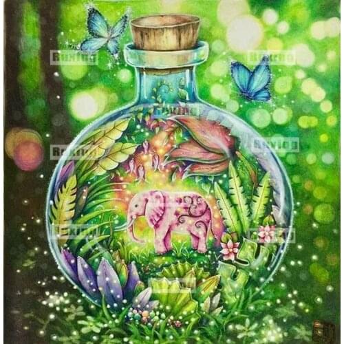 Diamond painting full square 5D DIY diamond painting Mini elephant diamond embroidery 5d diamond painting factory