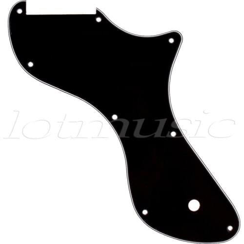 Electric Guitar Guitarra Pickguard 4 Ply Black Brown Tortoise Scratch Plate For PRS SE Replacement Parts
