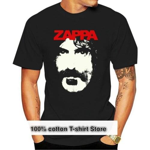 MegaRare Vintage Frank Zappa T-Shirt Man Clothing Reprint