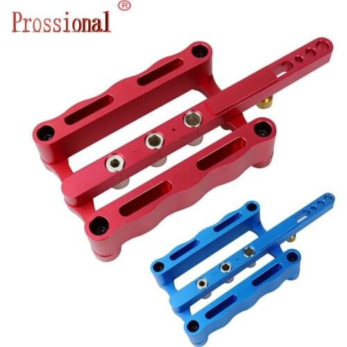 6/8/10mm Self-centering Woodworking Doweling Jig Drill Guide Wood Dowel Puncher Locator Tools Kit for Carpentry